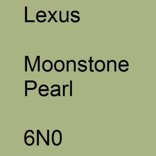 Lexus, Moonstone Pearl, 6N0.